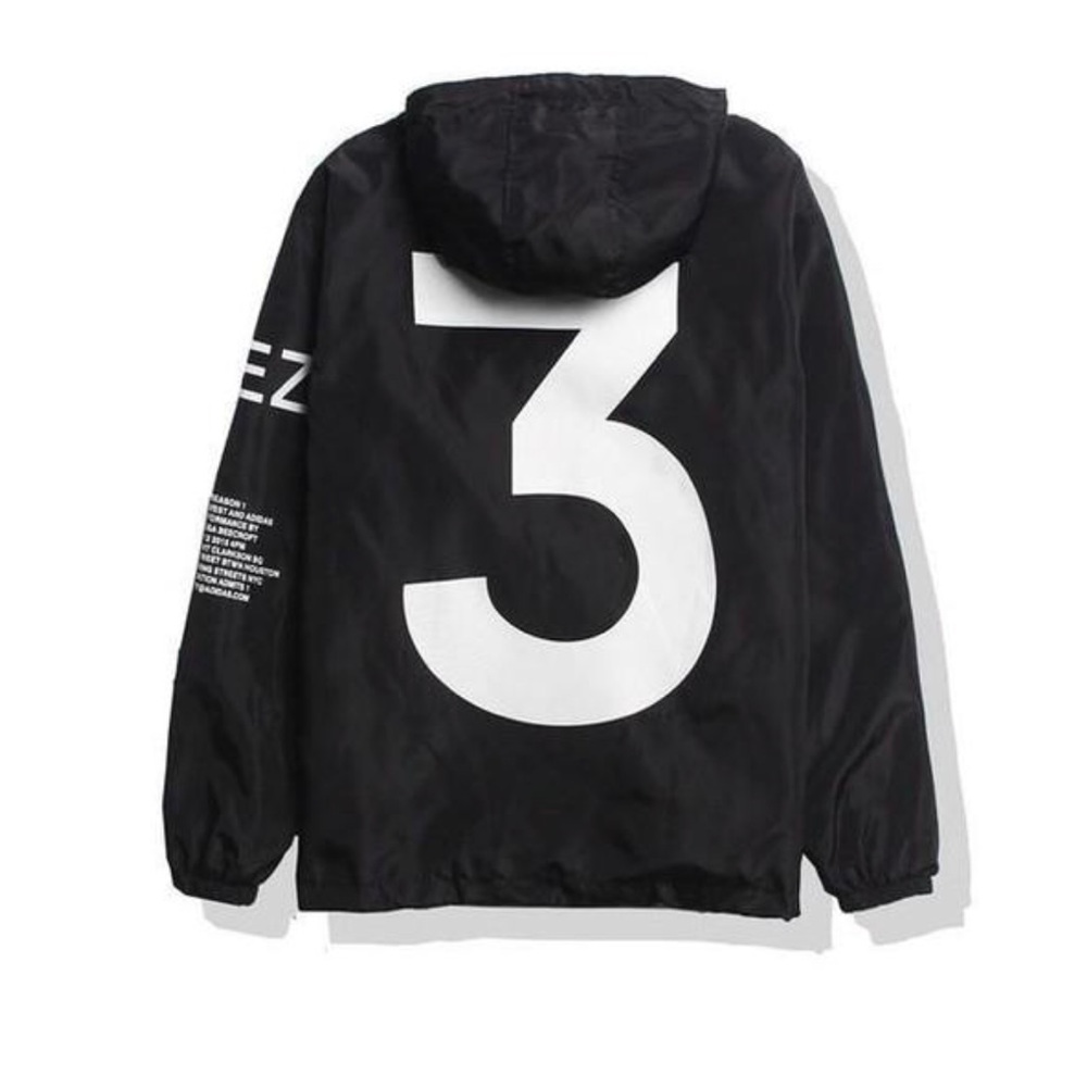 BLACK YEEZY/ADIDAS/CHANCE WINDBREAKER